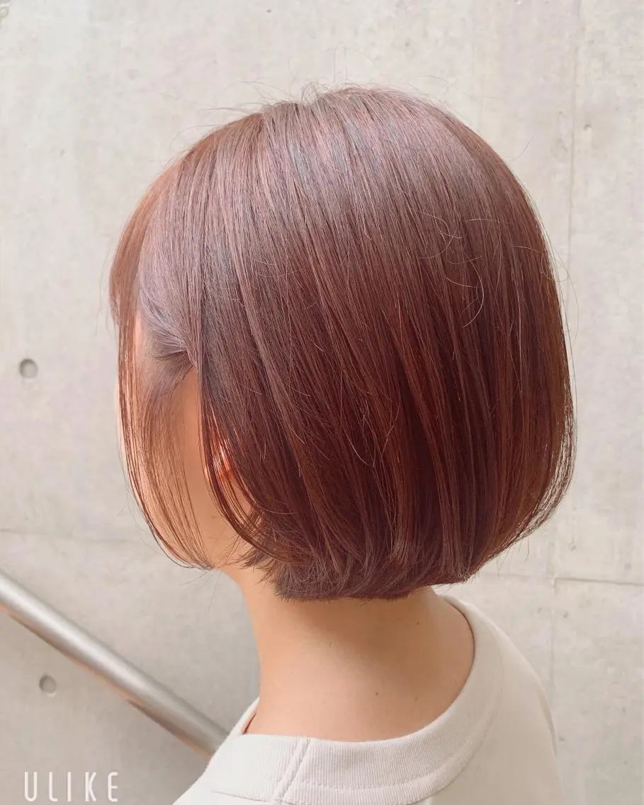ショート カラー box mico. mutsumiのヘアスタイル