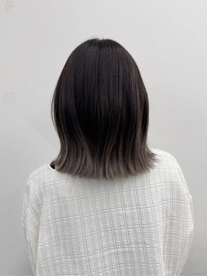 ミディアム カラー ヘアカラー トリートメント 【公式】amble luxe池袋東口🩷のヘアスタイル