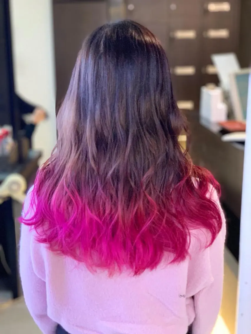 セミロング ❤️MASAKO❤️ 🌸🩷エクステ🩷のヘアスタイル