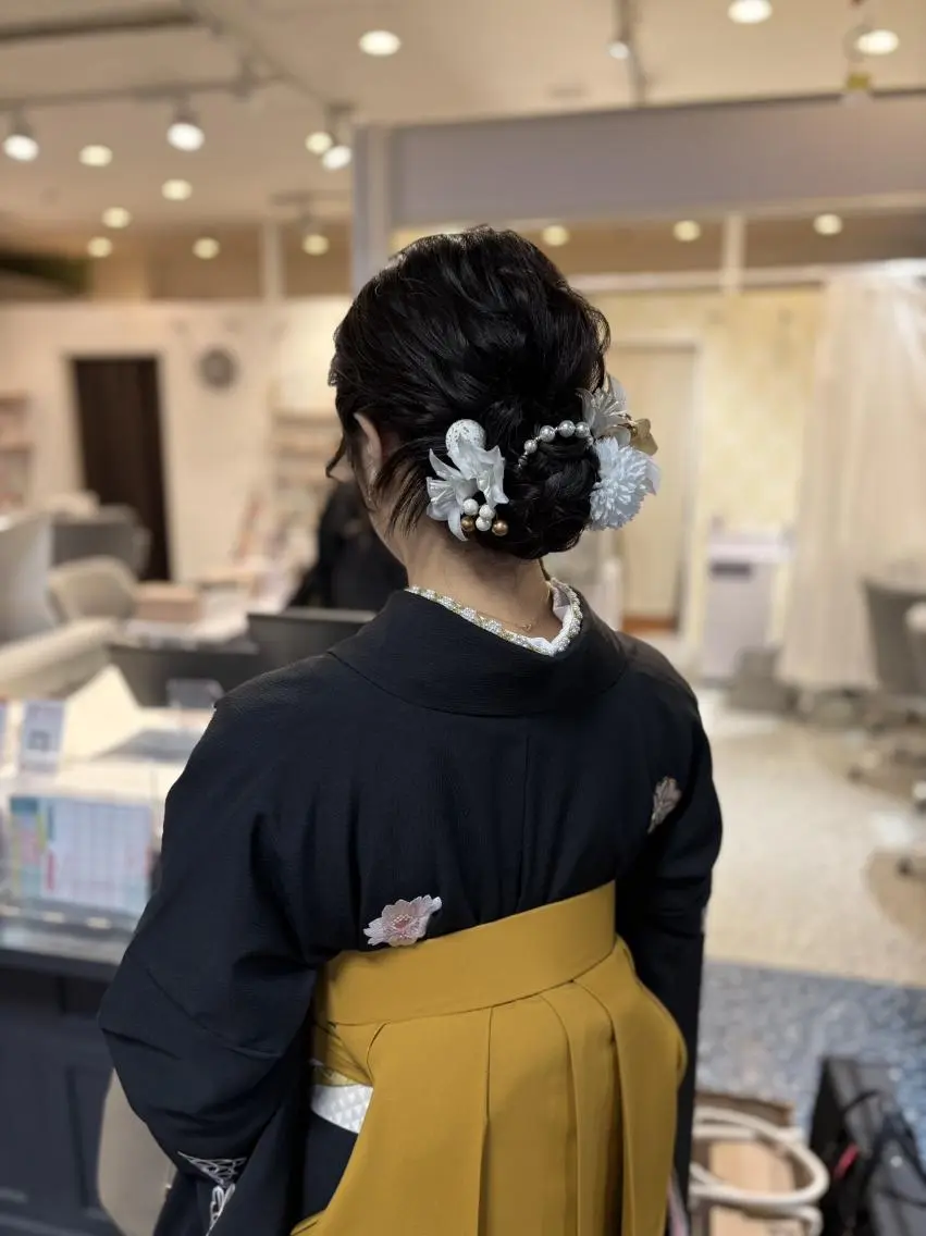 ヘアアレンジ ヘアセット天神駅直結 jrメンバーJUNのヘアスタイル