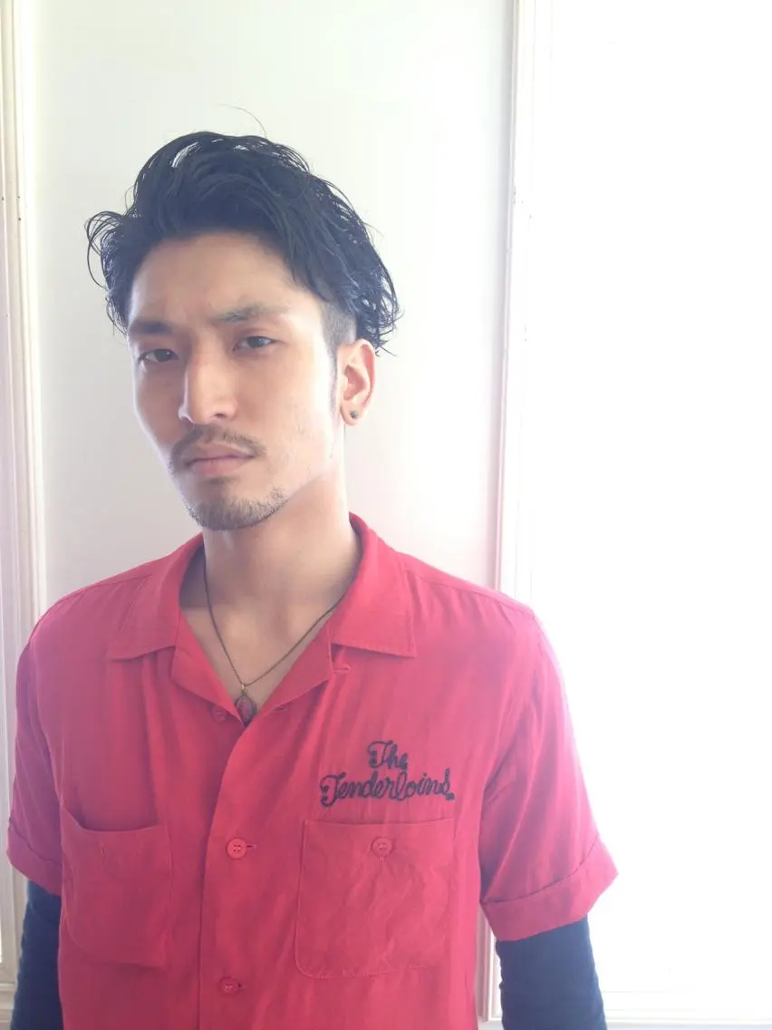 ショート メンズ ツーブロック カット ヘッドスパ メンズカット クドウユウキのヘアスタイル