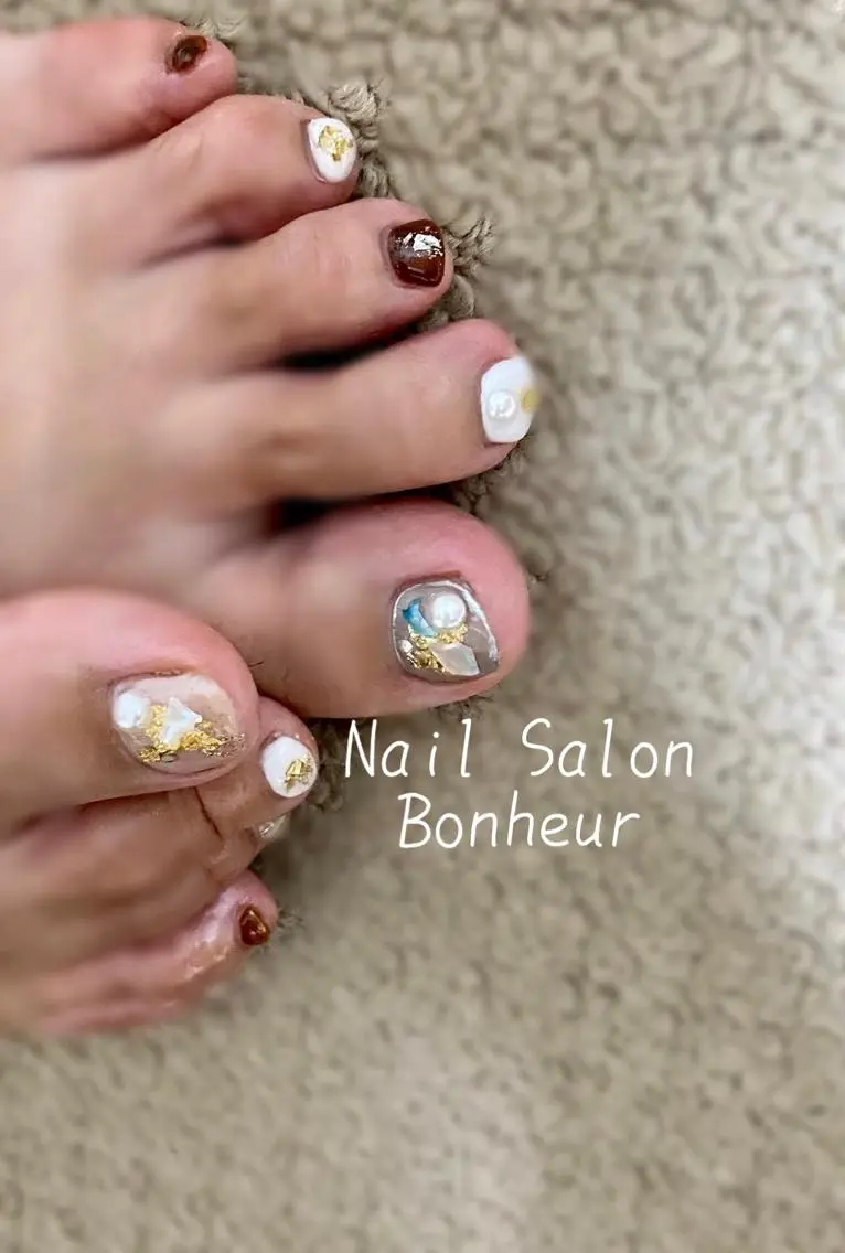 ネイル Nail Salon Bonheurのネイルデザイン