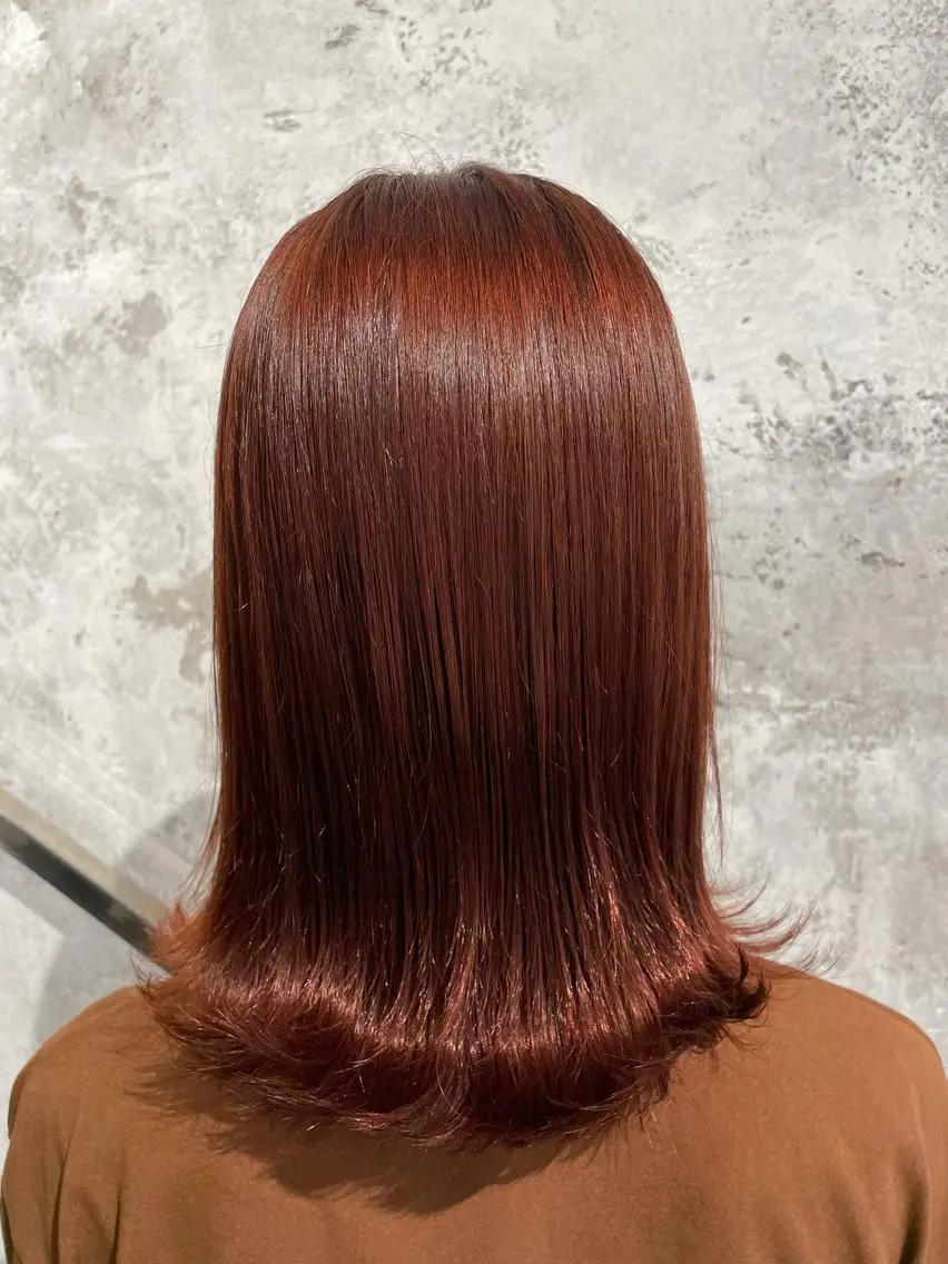 セミロング 松田 真央のヘアスタイル