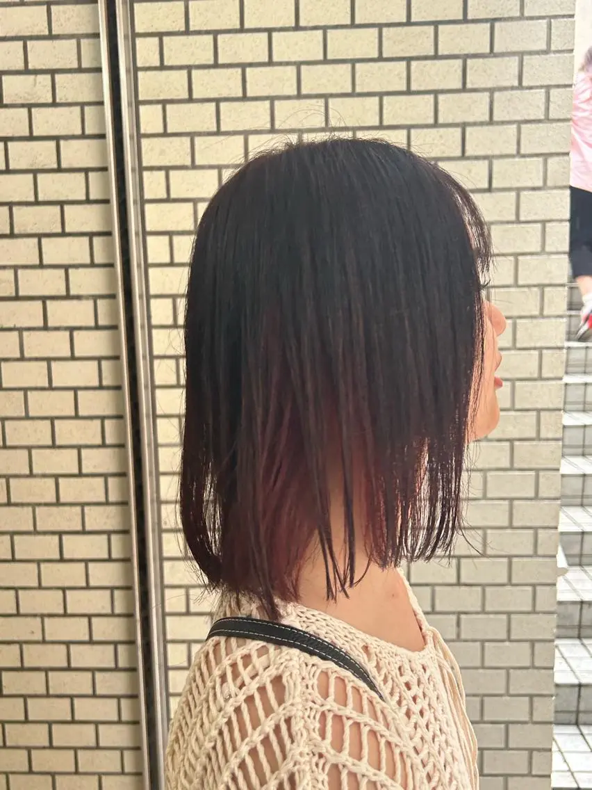 ショート カラー FERIAあべの店 瀧本岬のヘアスタイル