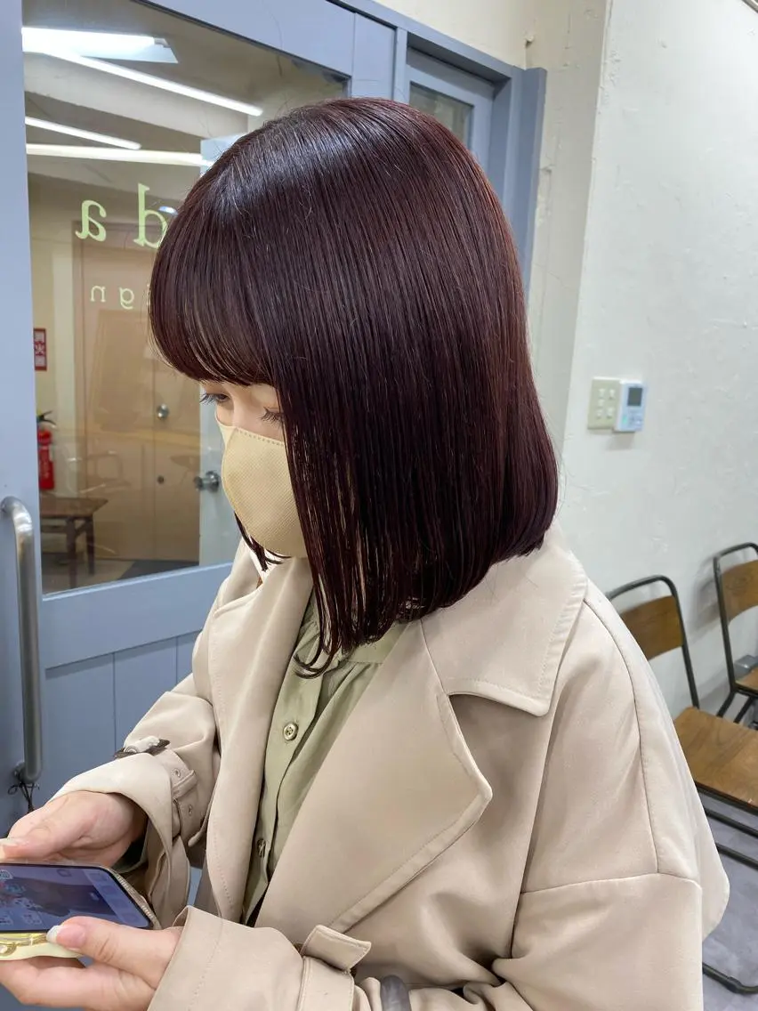ミディアム ウルフ・ボブ モデル✵HARUTOのヘアスタイル