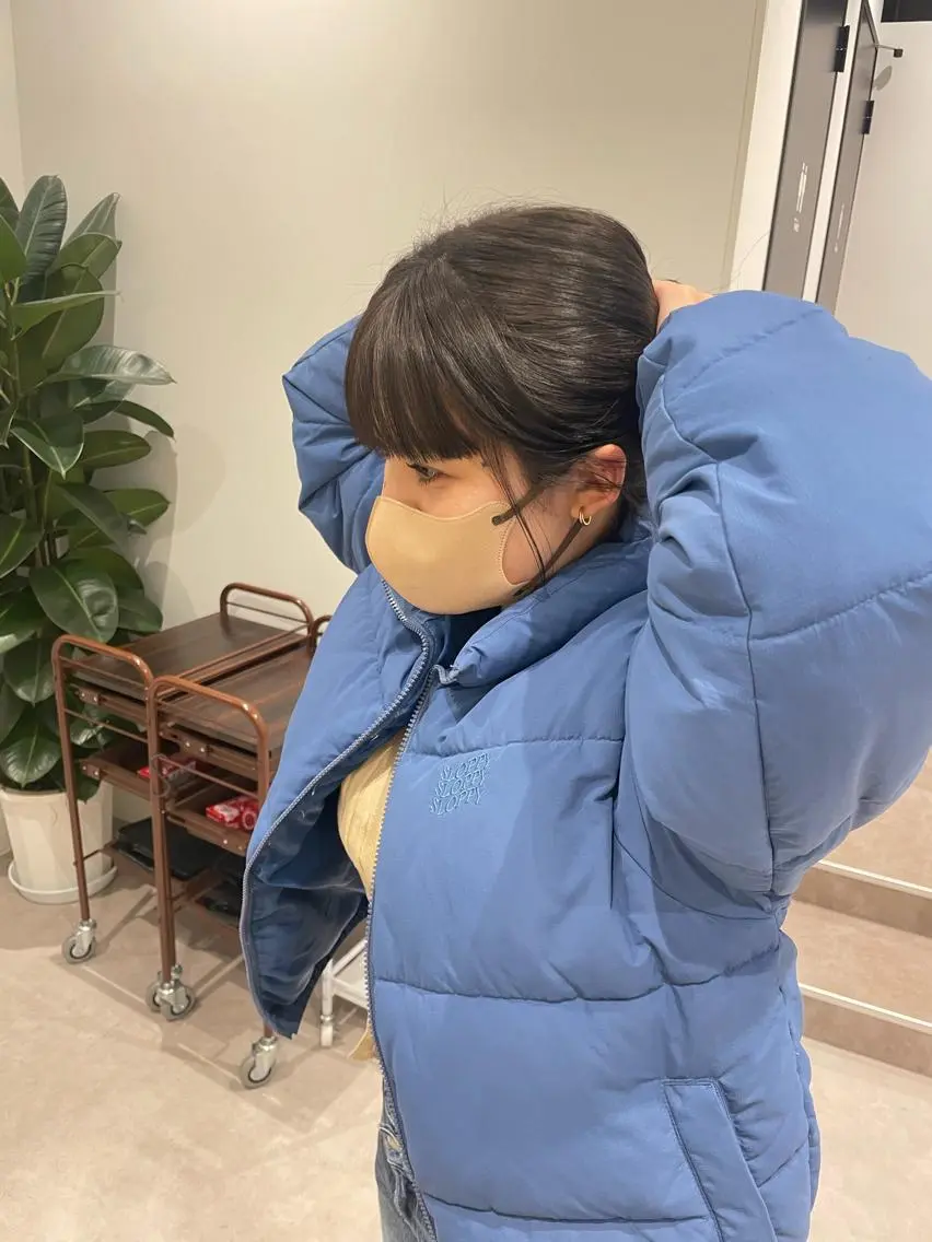 ミディアム minatsu 東京の技術を京都でのヘアスタイル