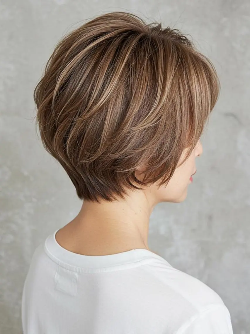 ショート カット ヘアカラー トリートメント nao*c北大和店 スタイリスト担当のヘアスタイル