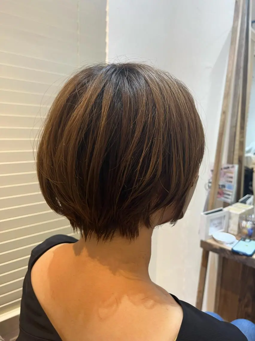 ショート カラー カット ヘアカラー トリートメント 香取 康平のヘアスタイル