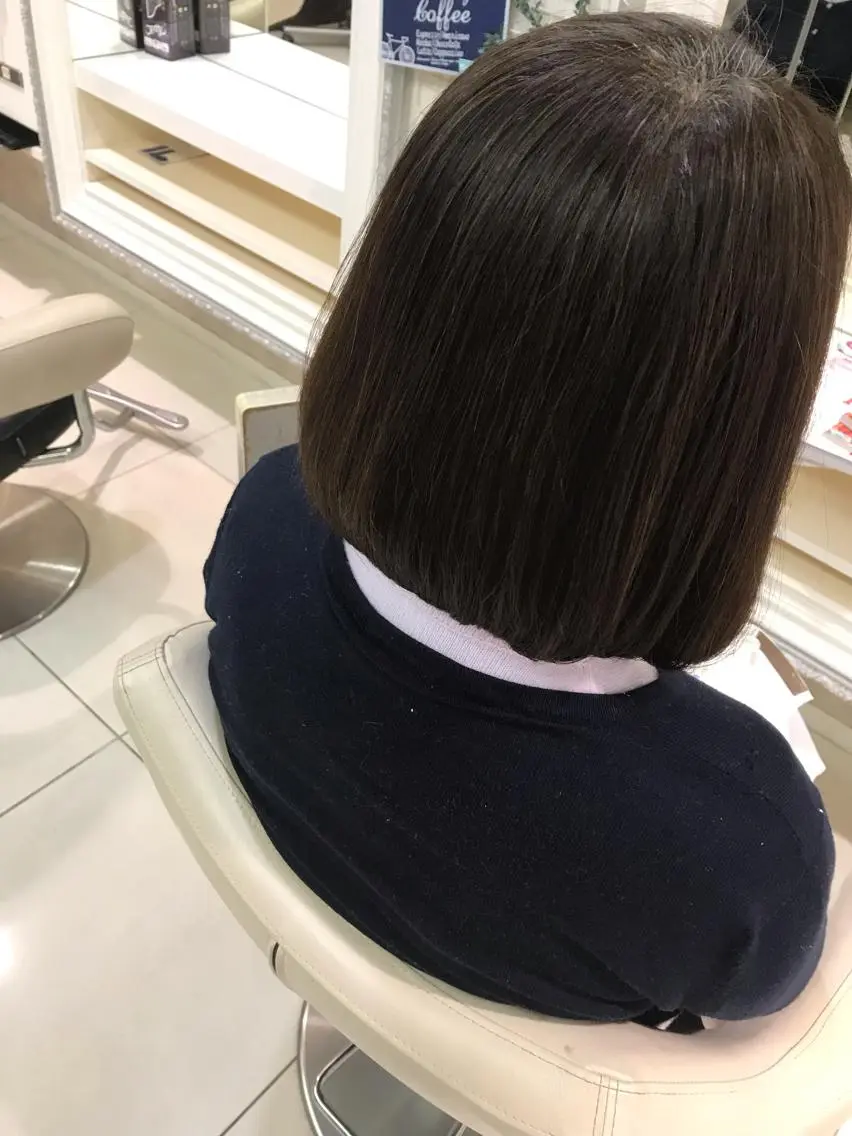 ミディアム ミディアムパーマ ボブ CREAPY  代表 福田 将太のヘアスタイル