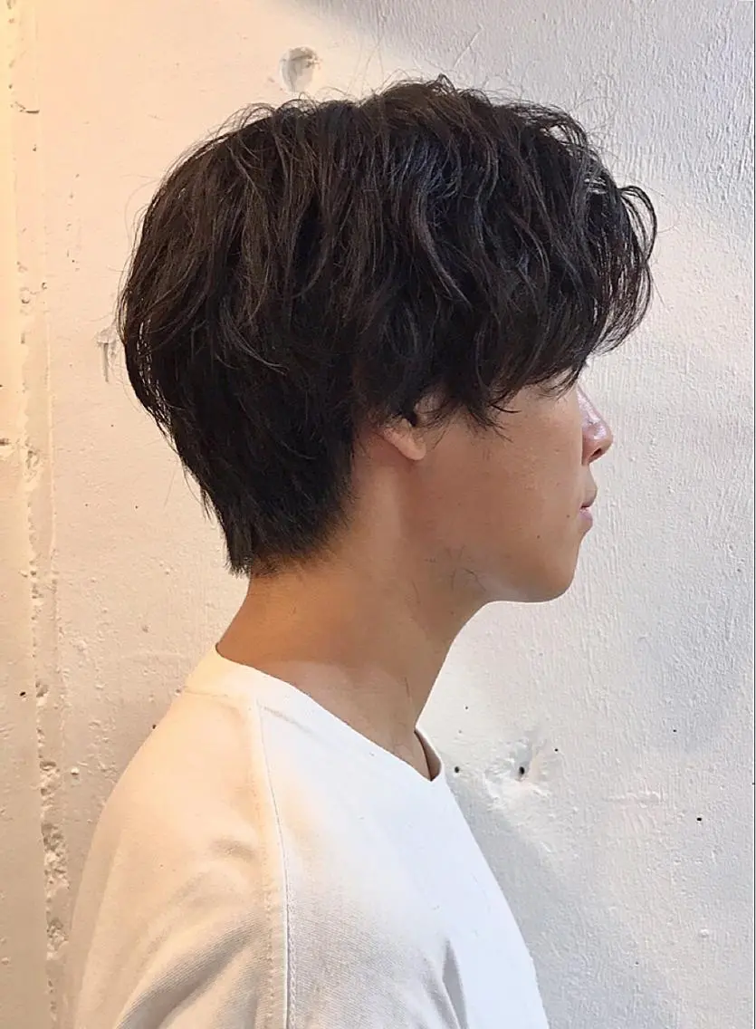 ミディアム 木村陸弥🌿似合わせ 再現性メンズヘアのヘアスタイル