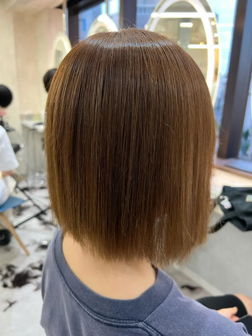 ショート カット ヘアカラー 縮毛矯正 トリートメント 髪質改善/ボブ/ レイヤー❣️yuiのヘアスタイル