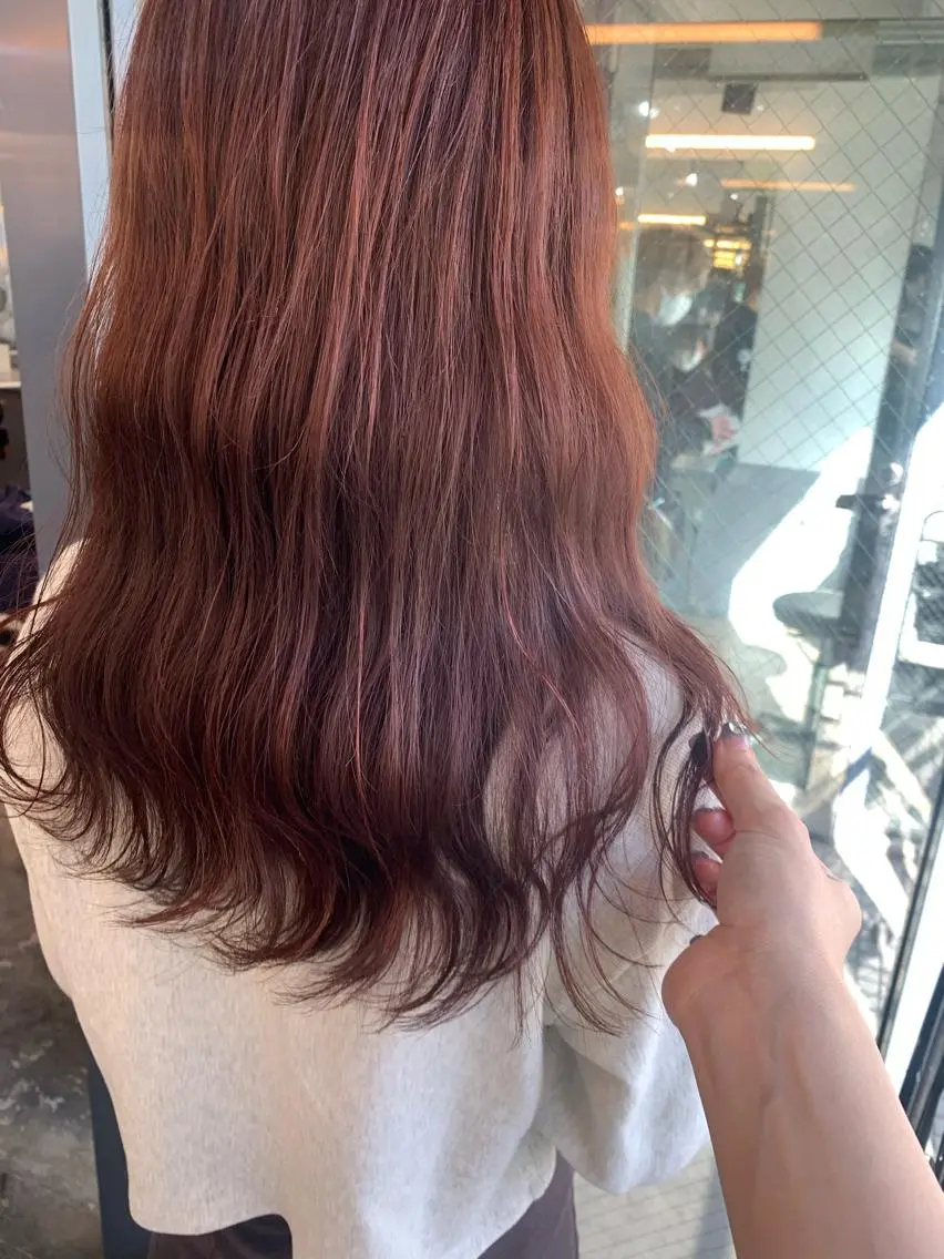 セミロング カラー ヘアカラー 🌛ダブルカラー 🌜SAYAKAのヘアスタイル