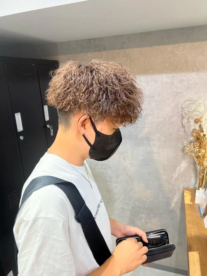 ショート カット ヘアカラー パーマ特化美容師 佐藤壮流のヘアスタイル
