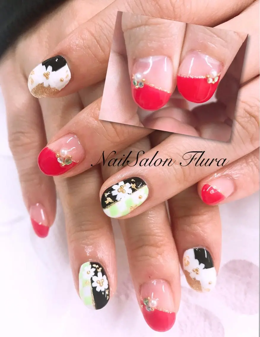 ネイル NailSalon Fluraのネイルデザイン
