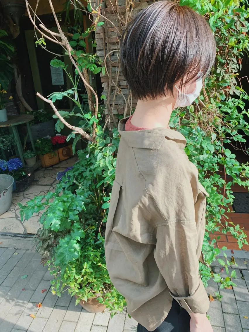 ショート ショートヘア レイヤーカット 鈴木駿介のヘアスタイル