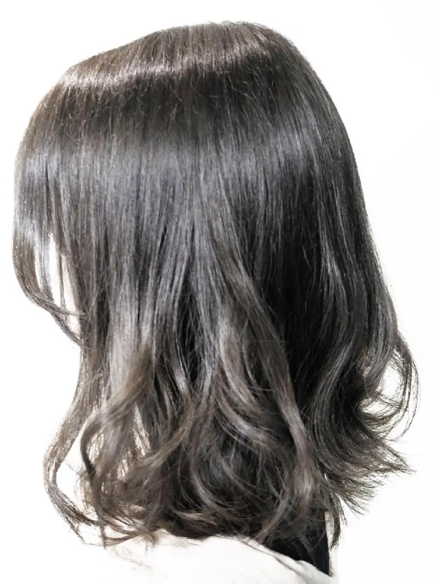 ミディアム カラー ヘアカラー ★竹本 千春★のヘアスタイル