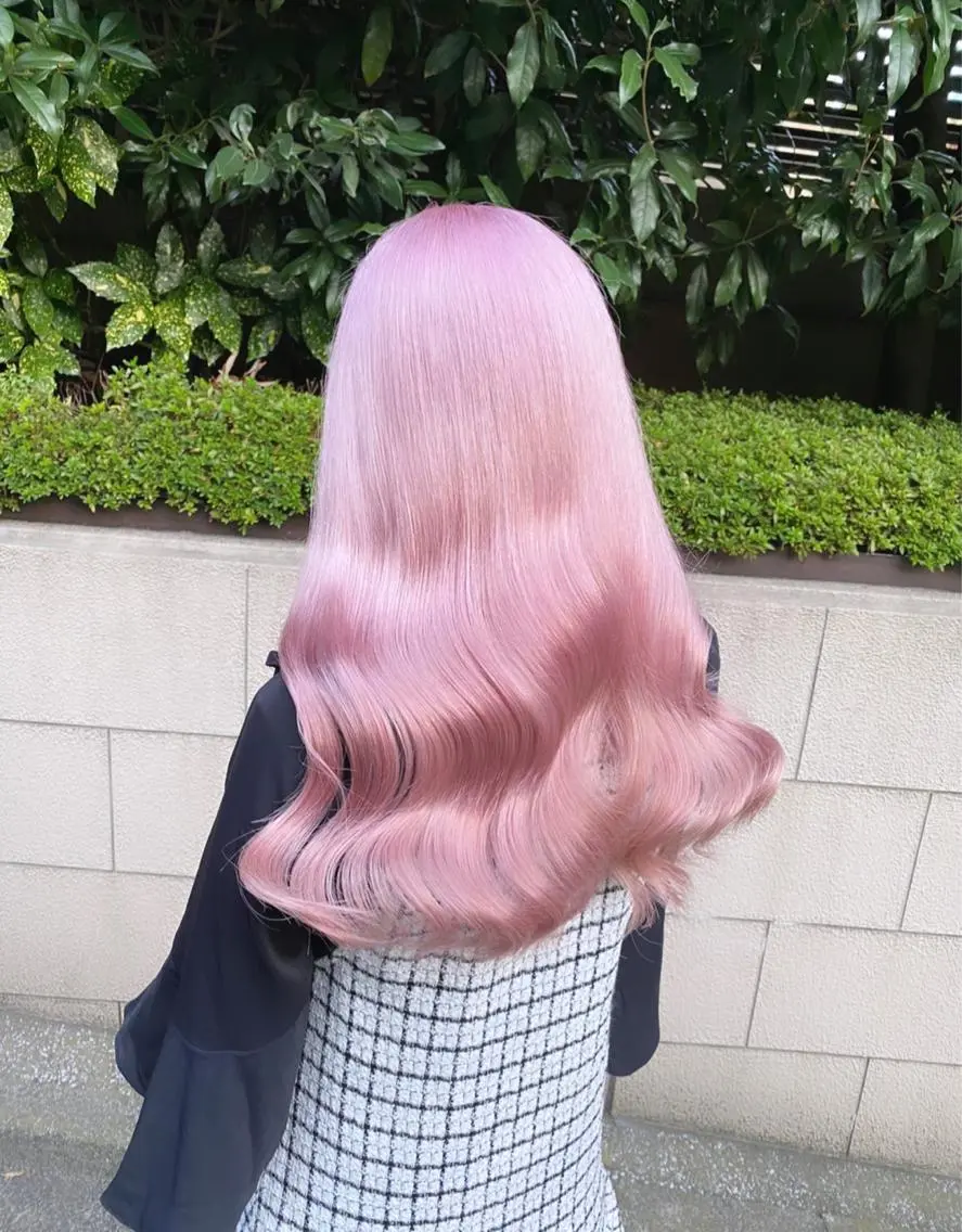 セミロング カラー ヘアアレンジ メンズ キッズ マツエク・マツパ ブリーチの髪様 MASATOのヘアスタイル