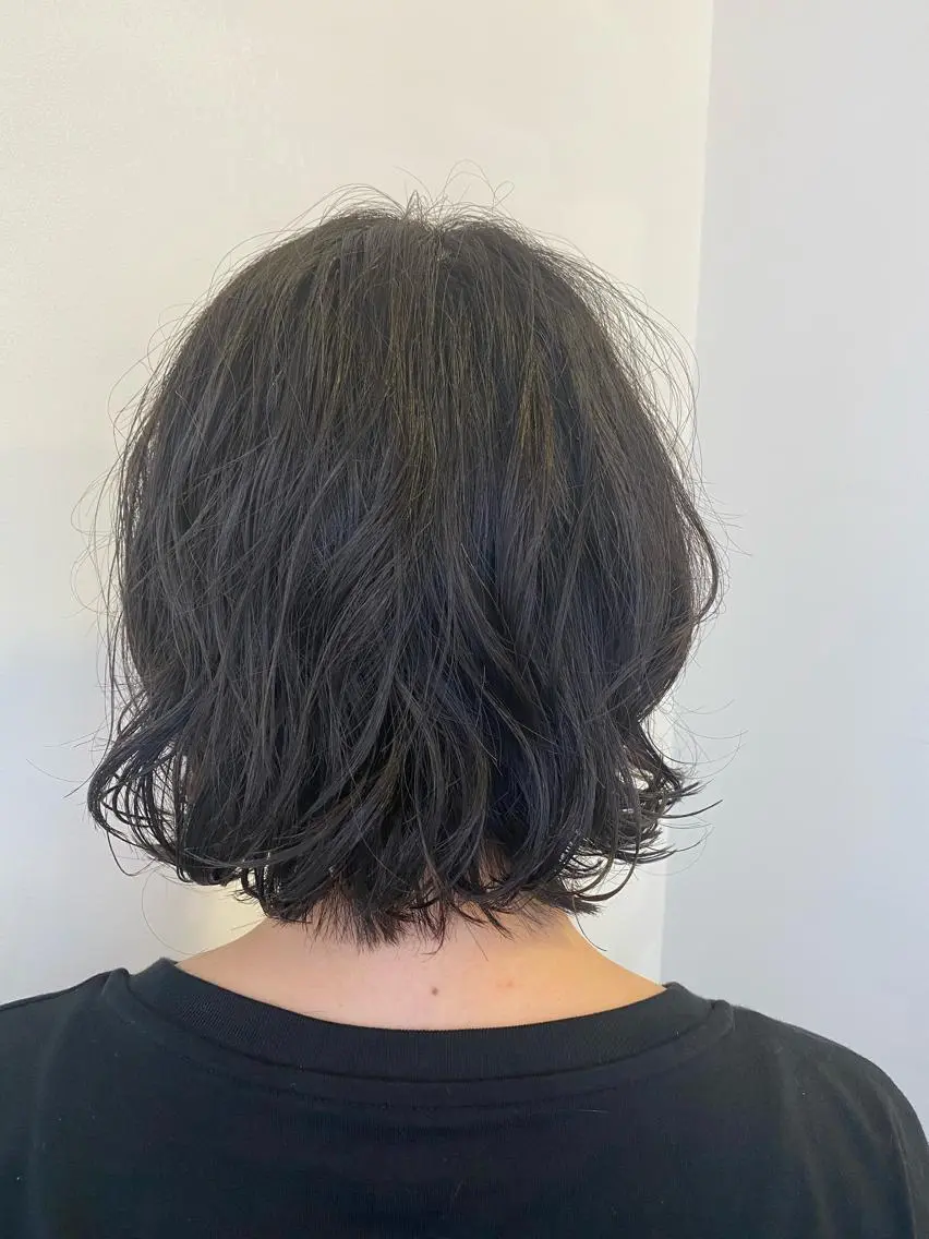 ショート パーマ THREE byKEEPのヘアスタイル