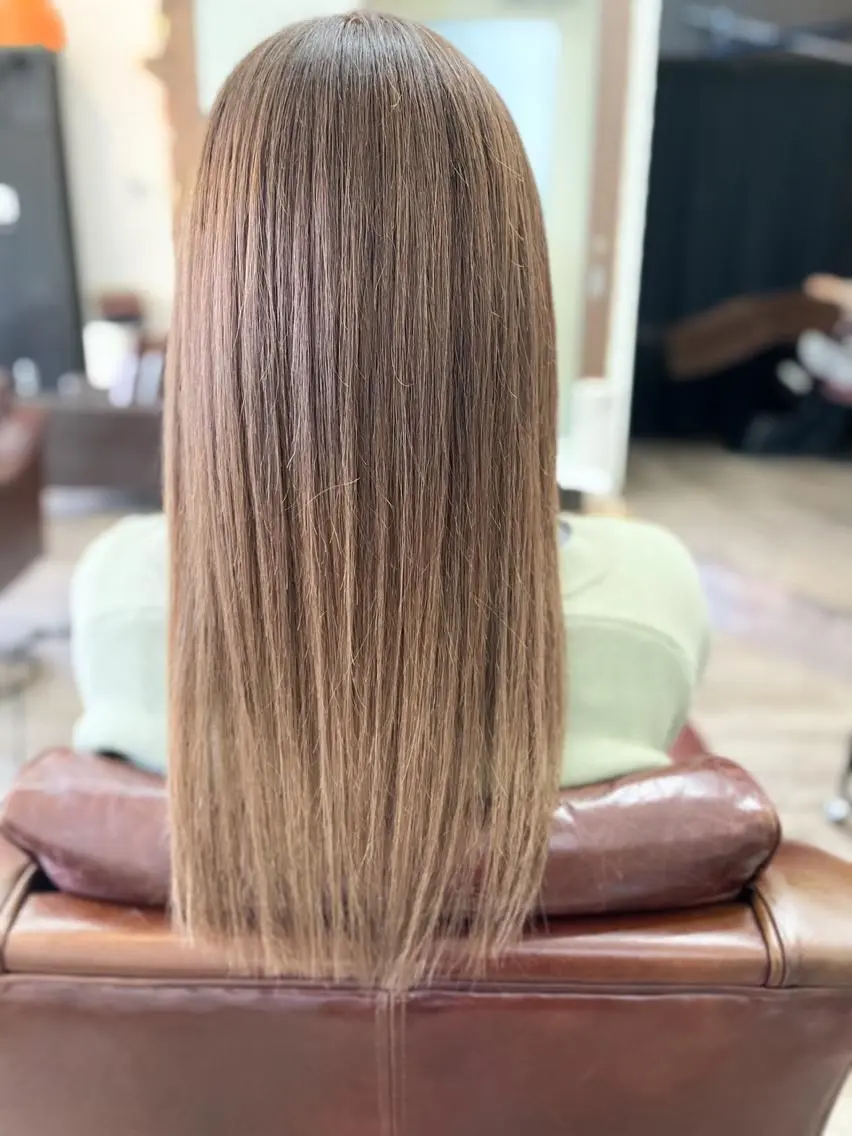 ロング カラー ベージュカラー ハイライトカラー ハイライト 💎白髪染めも対応 🙆👌山本明菜のヘアスタイル