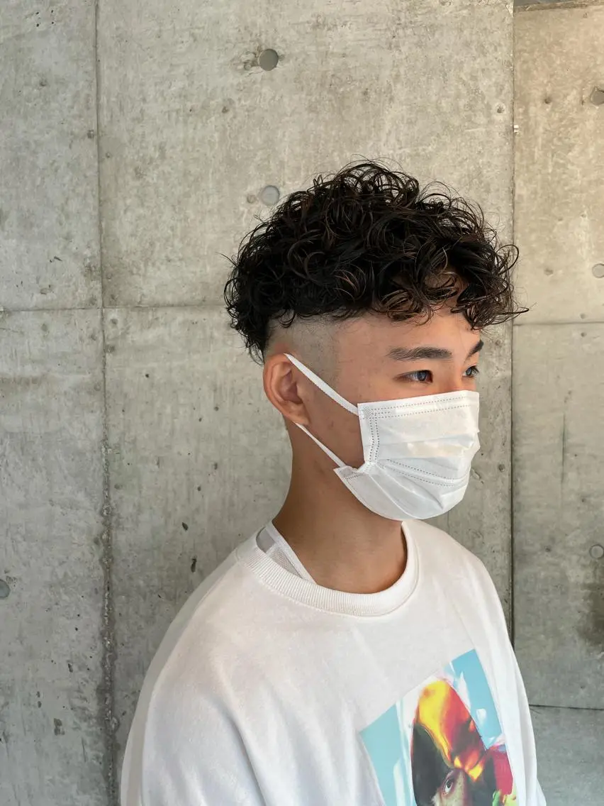 ショート パーマ メンズ カット パーマ 🔥メンズ特化パーマ 🦖増田弘明🦖のヘアスタイル