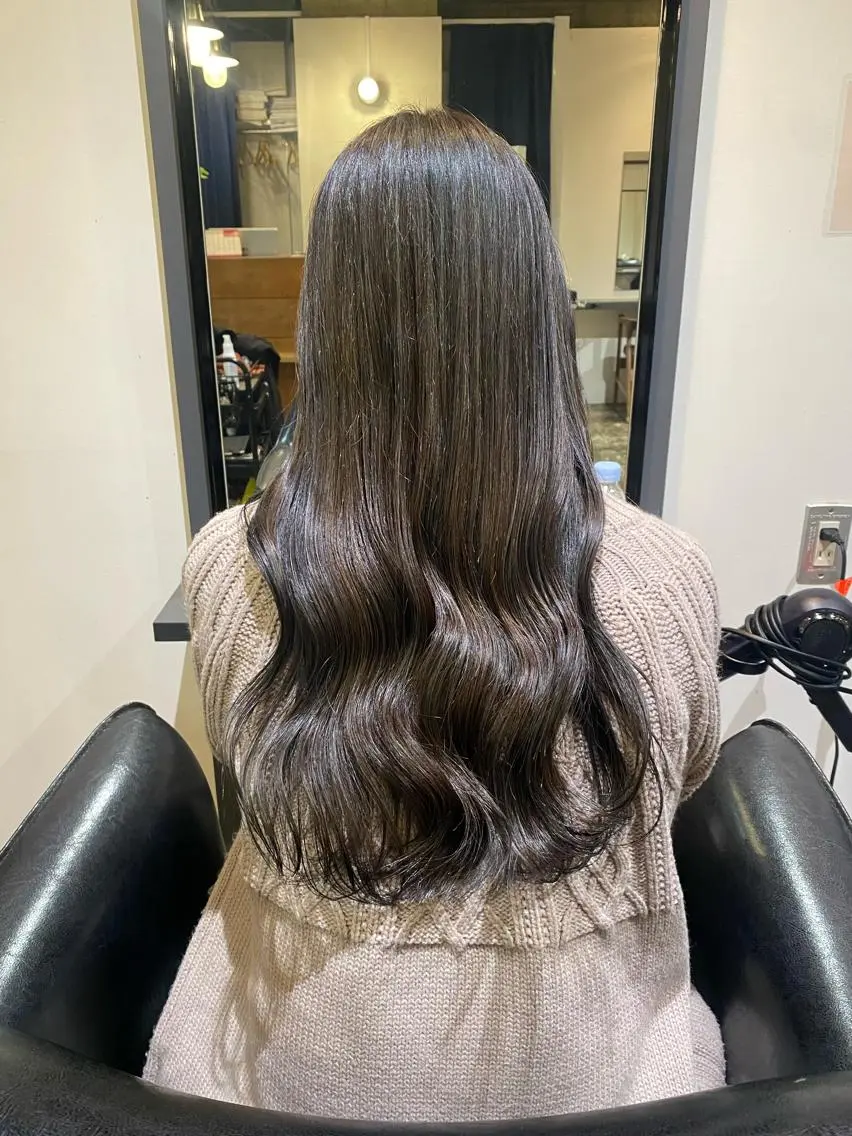 ロング カラー 美髪/透明感カラー reikoのヘアスタイル