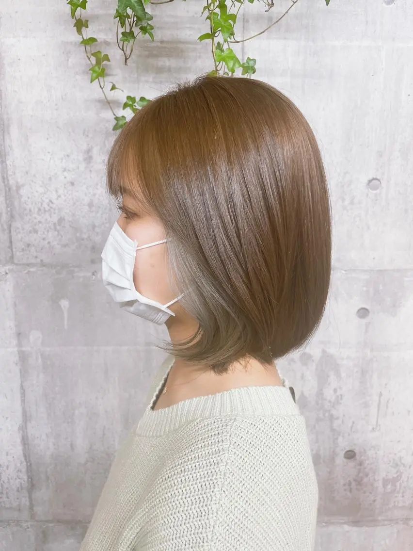 ミディアム ヘアカラー ami .のヘアスタイル