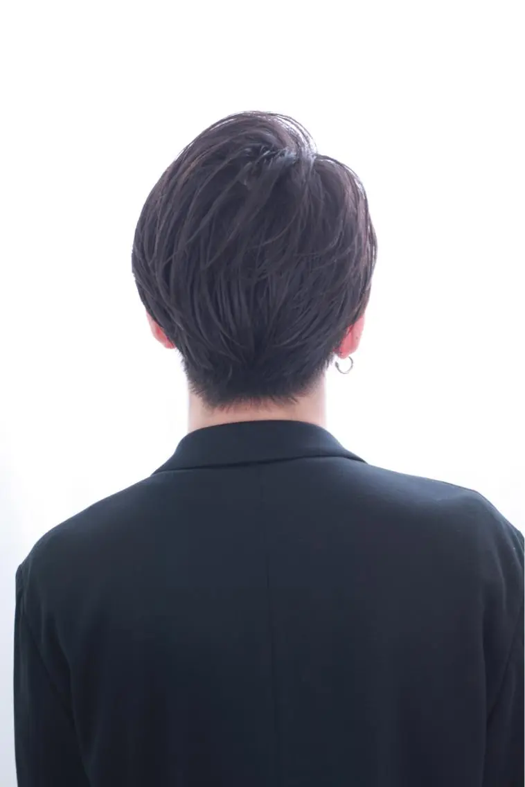メンズ カット パーマ メンズパーマレイヤー 西山賢志のヘアスタイル