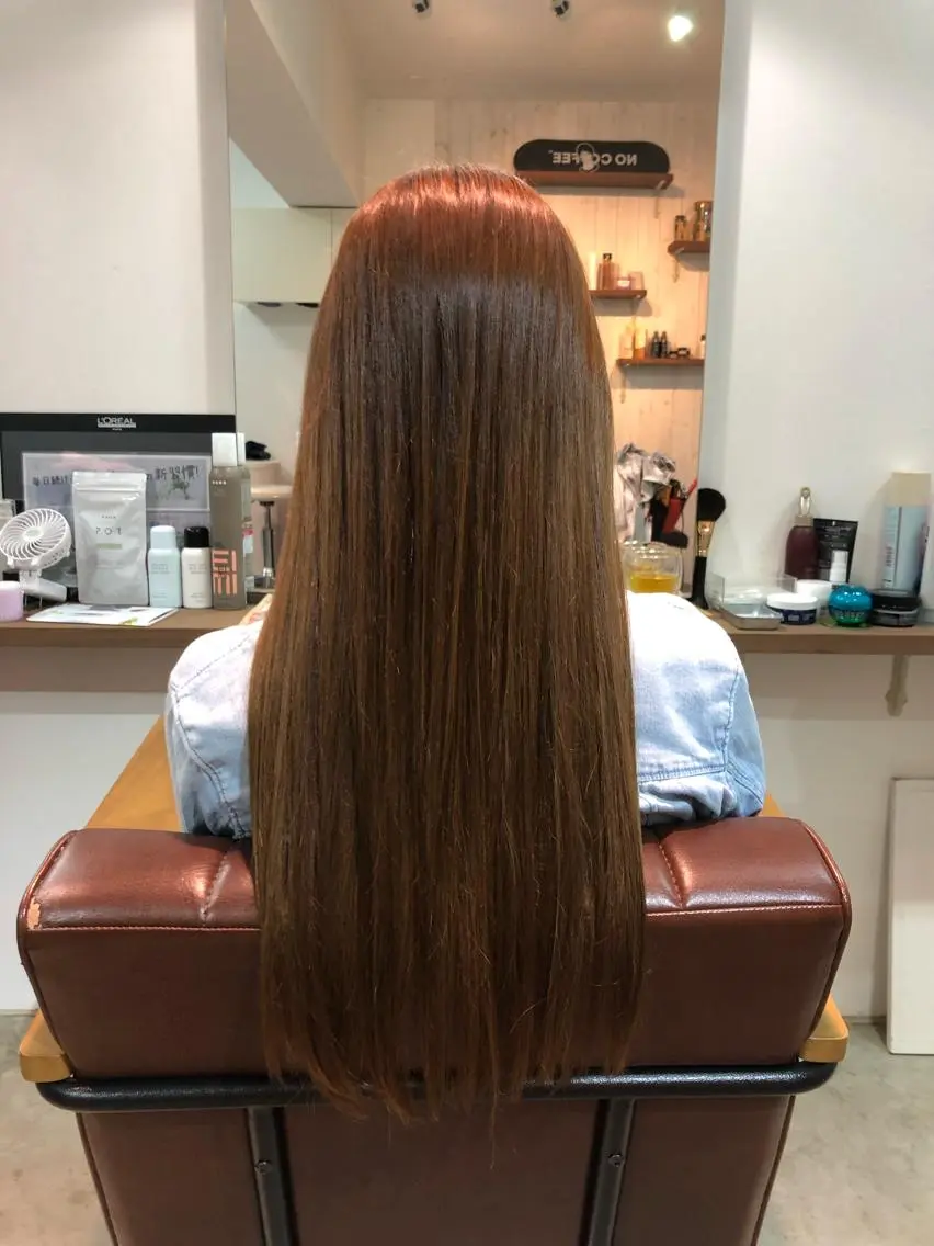 ロング 村田 幸穂のヘアスタイル