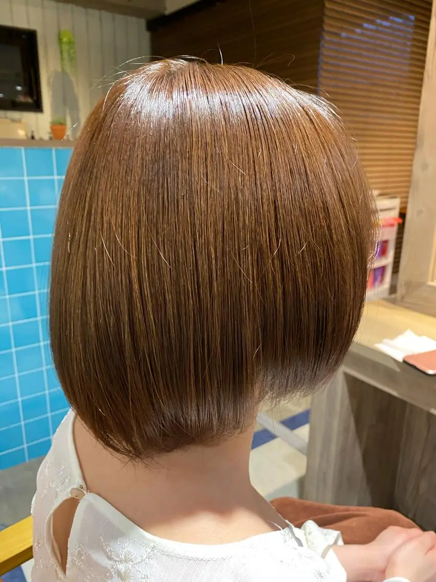 ミディアム カラー 🟣メンズパーマ 川端 永遠🟣のヘアスタイル