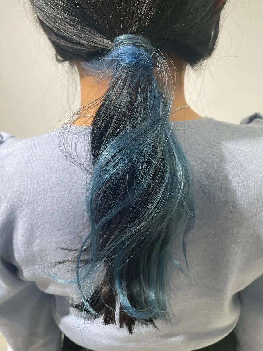 ミディアム カラー ブリーチ カット ヘアカラー トリートメント ヘアセット センスをお届けします 大谷将生infpのヘアスタイル
