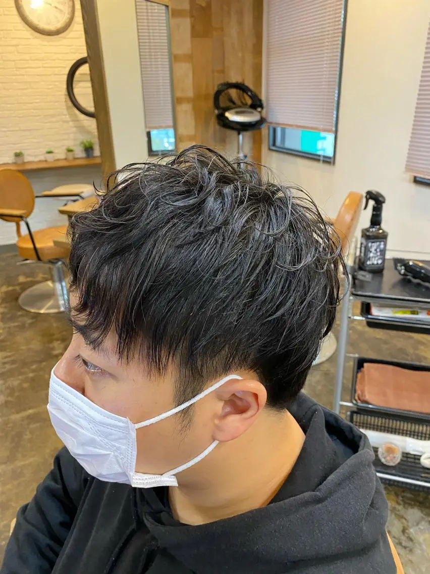 ショート パーマ カット パーマ 髪質改善推し 巽のヘアスタイル