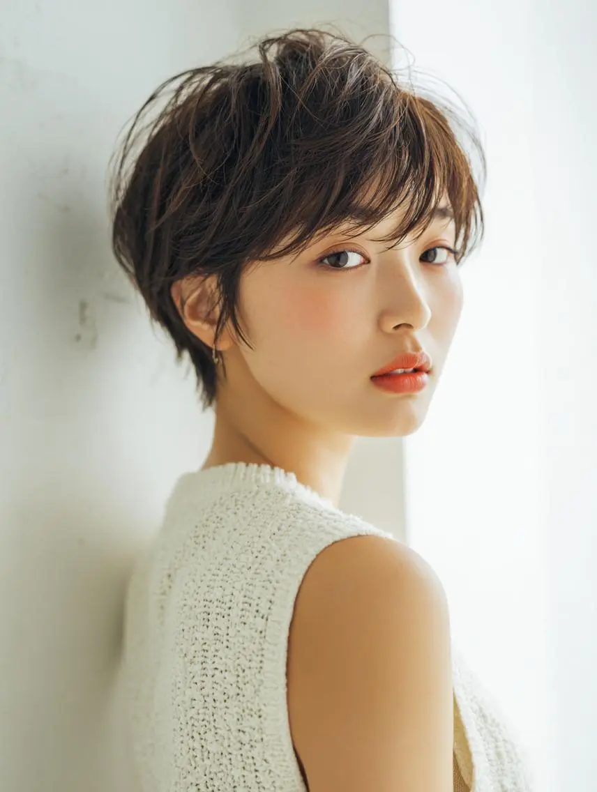 ショート 瀬戸 花楓のヘアスタイル