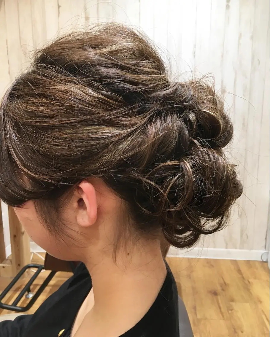 ヘアアレンジ 成人式 松田 和樹のヘアスタイル