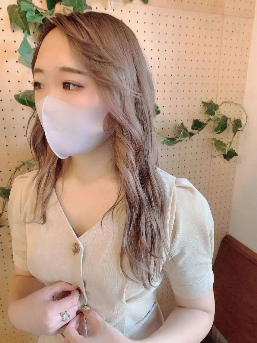 ロング カラー Rosso獨協大学前 YUNAのヘアスタイル