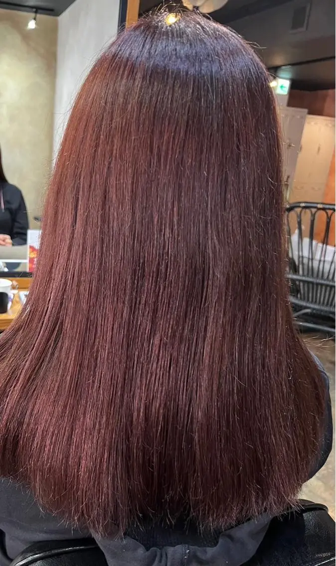 セミロング カラー カット ヘアカラー トリートメント ハイトーンカラー🩵 耳ツボジュエリー👂のその他イメージ