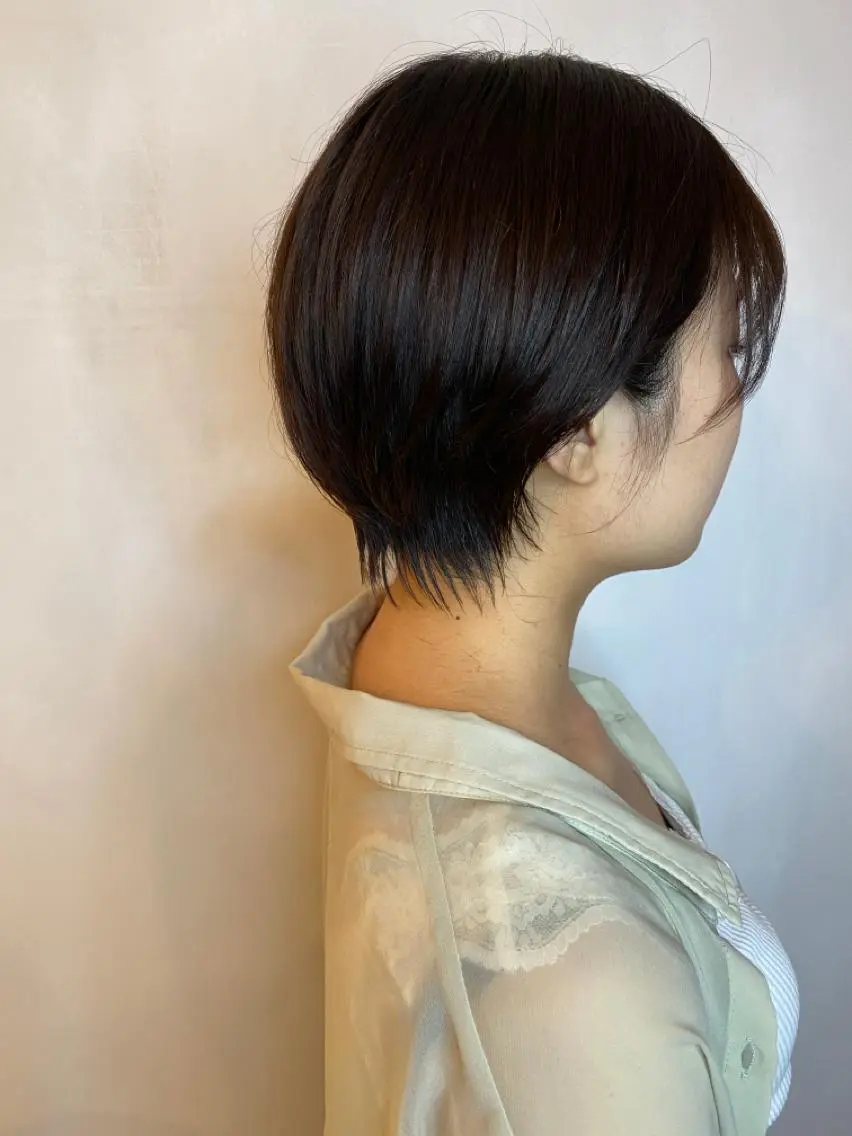 ショート 藤田 遼のヘアスタイル