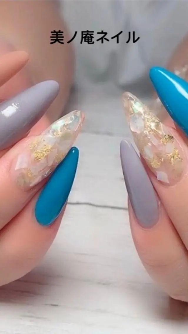 ネイル ハンドネイル ハンドケア 美ノ庵ネイルサロン メトロポリタン前店のネイルデザイン