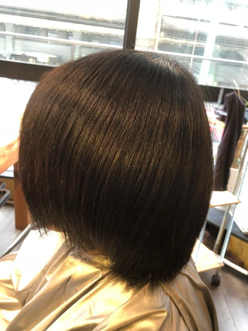 カラー レッドカラー ISHIMORI  のヘアスタイル
