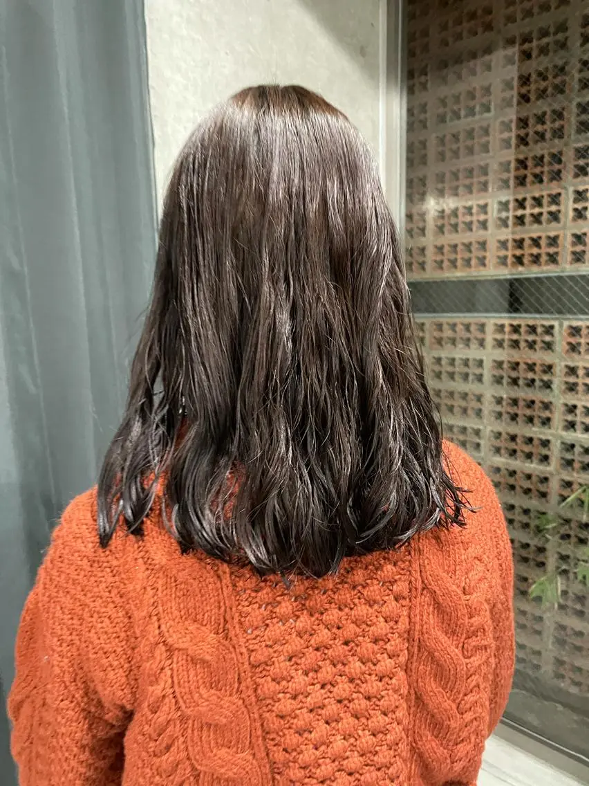 ロング カラー パーマ 吉田一輝 外国人パーマのヘアスタイル