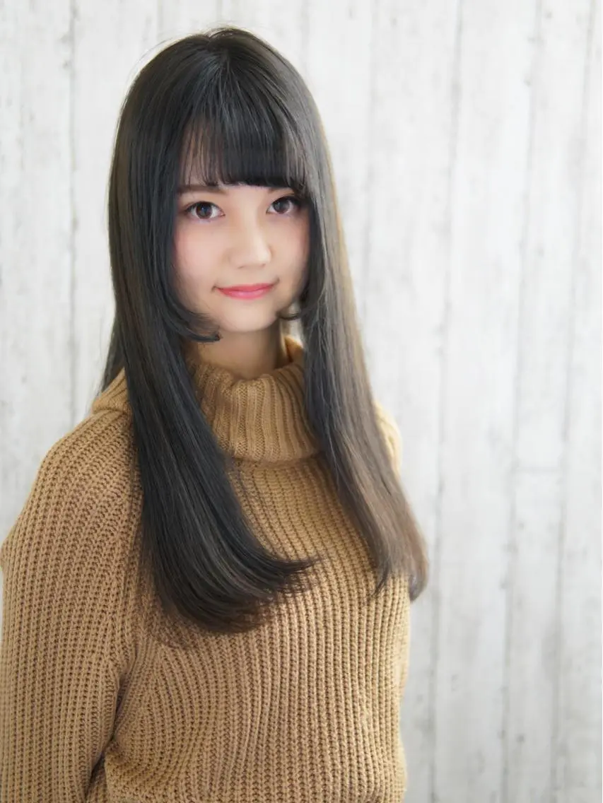 ロング カラー パーマ ヘアアレンジ キッズ ネイル マツエク・マツパ ロング ロングネイル 永野 良一のヘアスタイル
