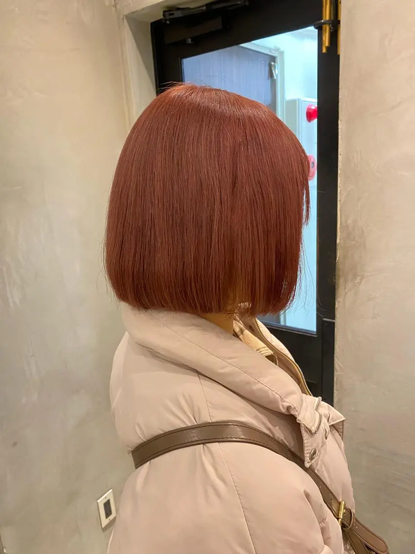 セミロング カット ヘアカラー トリートメント 新宿/顔周りカット +レイヤー=しずく♩のヘアスタイル
