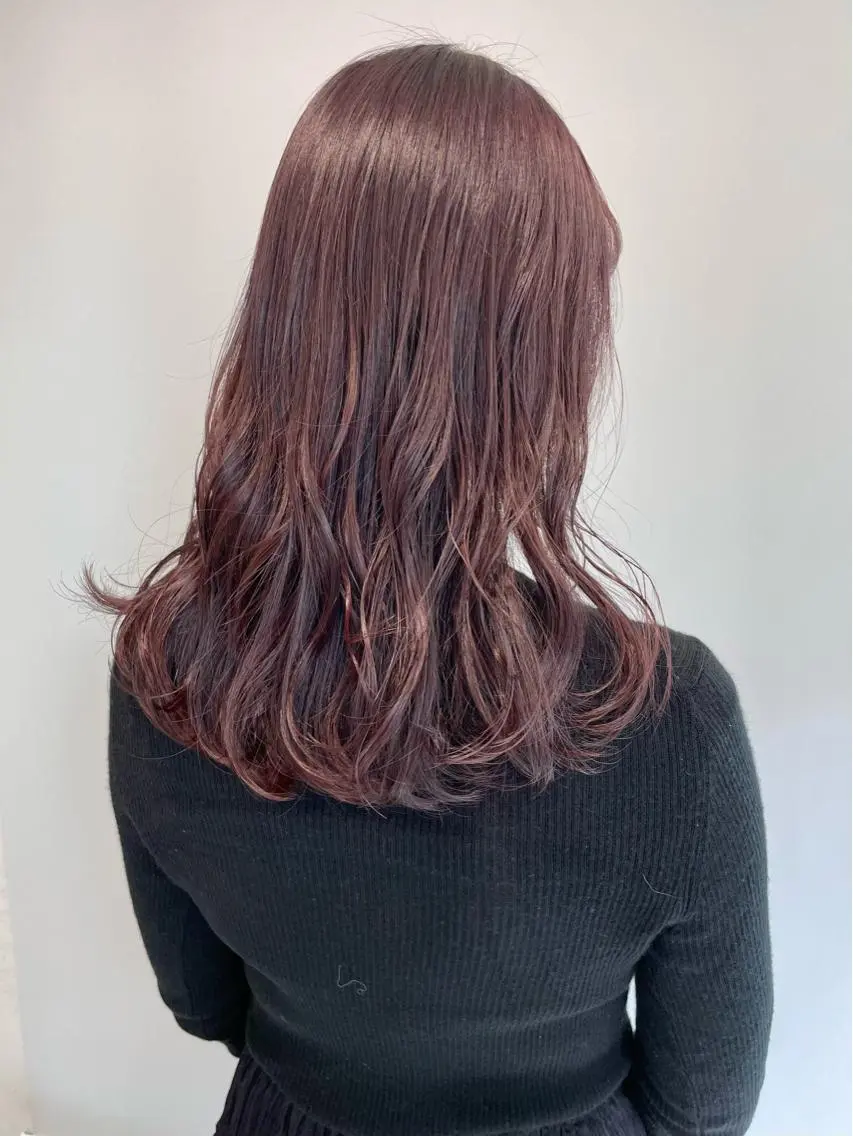 セミロング カラー 三軒茶屋 maoのヘアスタイル