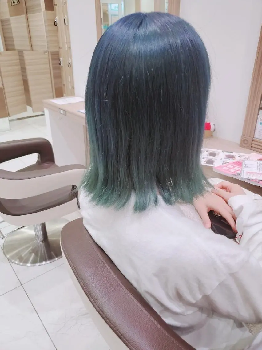 ミディアム カラー ブリーチ イルミナカラー カラー特化🔥中村 和貴<Ash津田沼>のヘアスタイル
