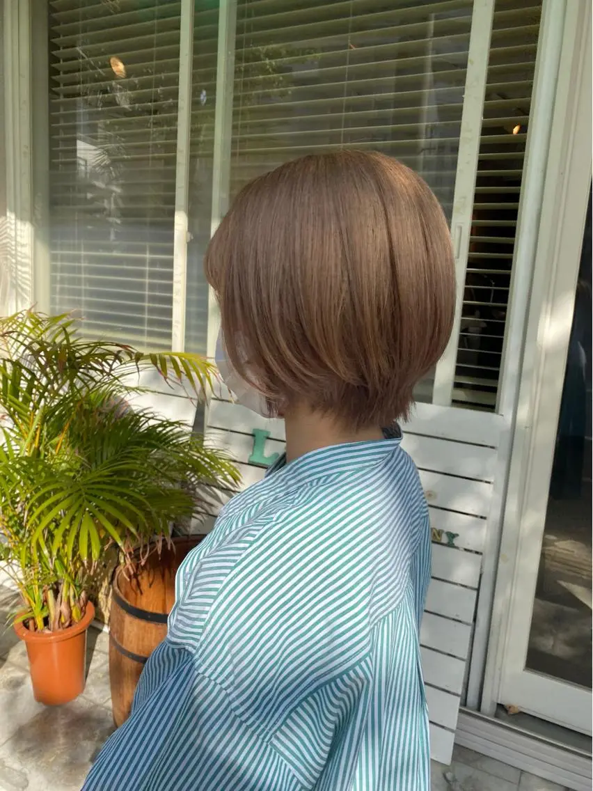 ショート 西元 亜由美のヘアスタイル