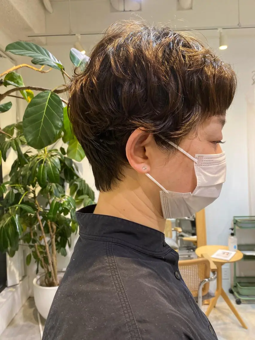 ショート パーマ FILMS/sari /似合わせカットのヘアスタイル