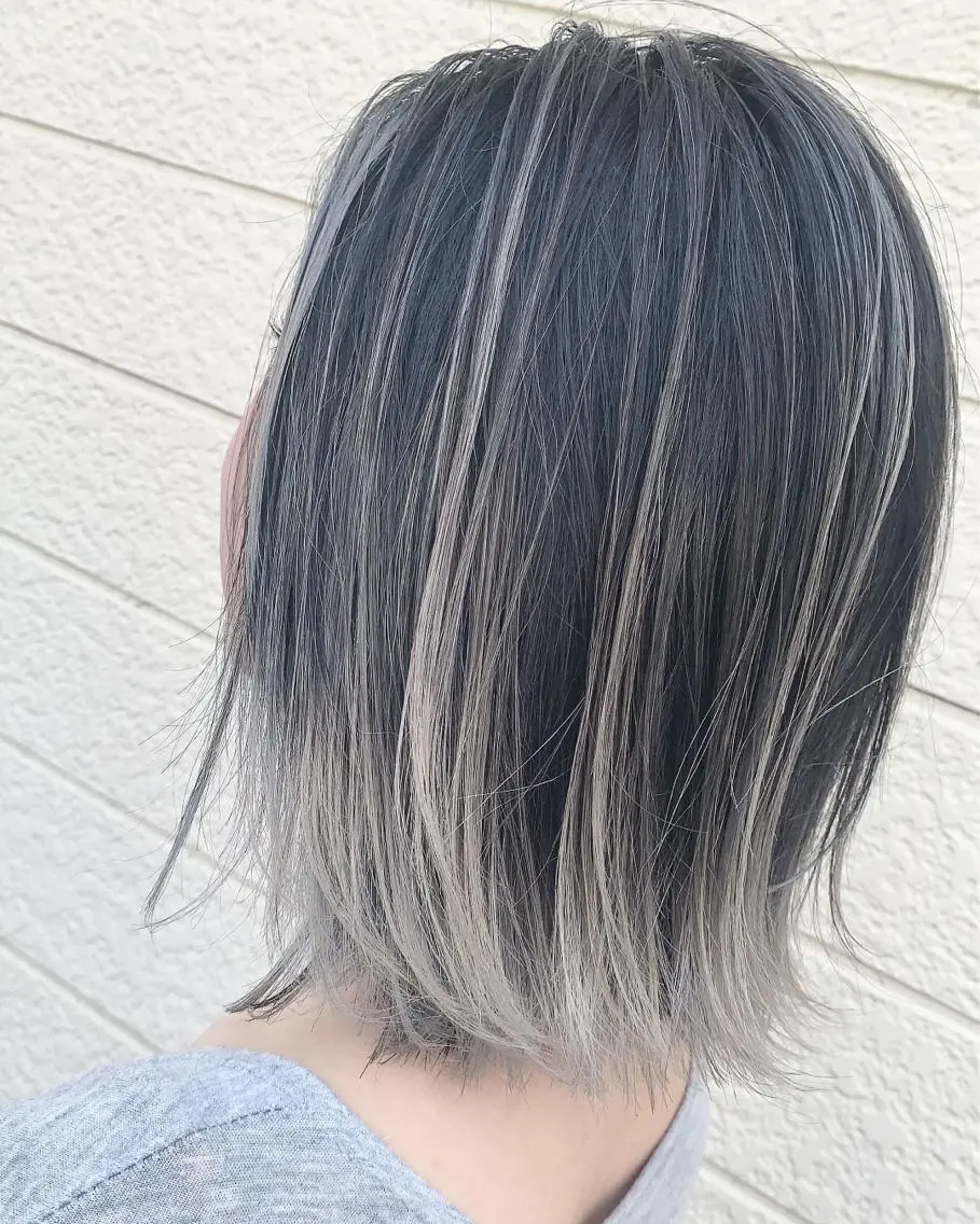 ミディアム ヘアカラー 菊地 良太のヘアスタイル