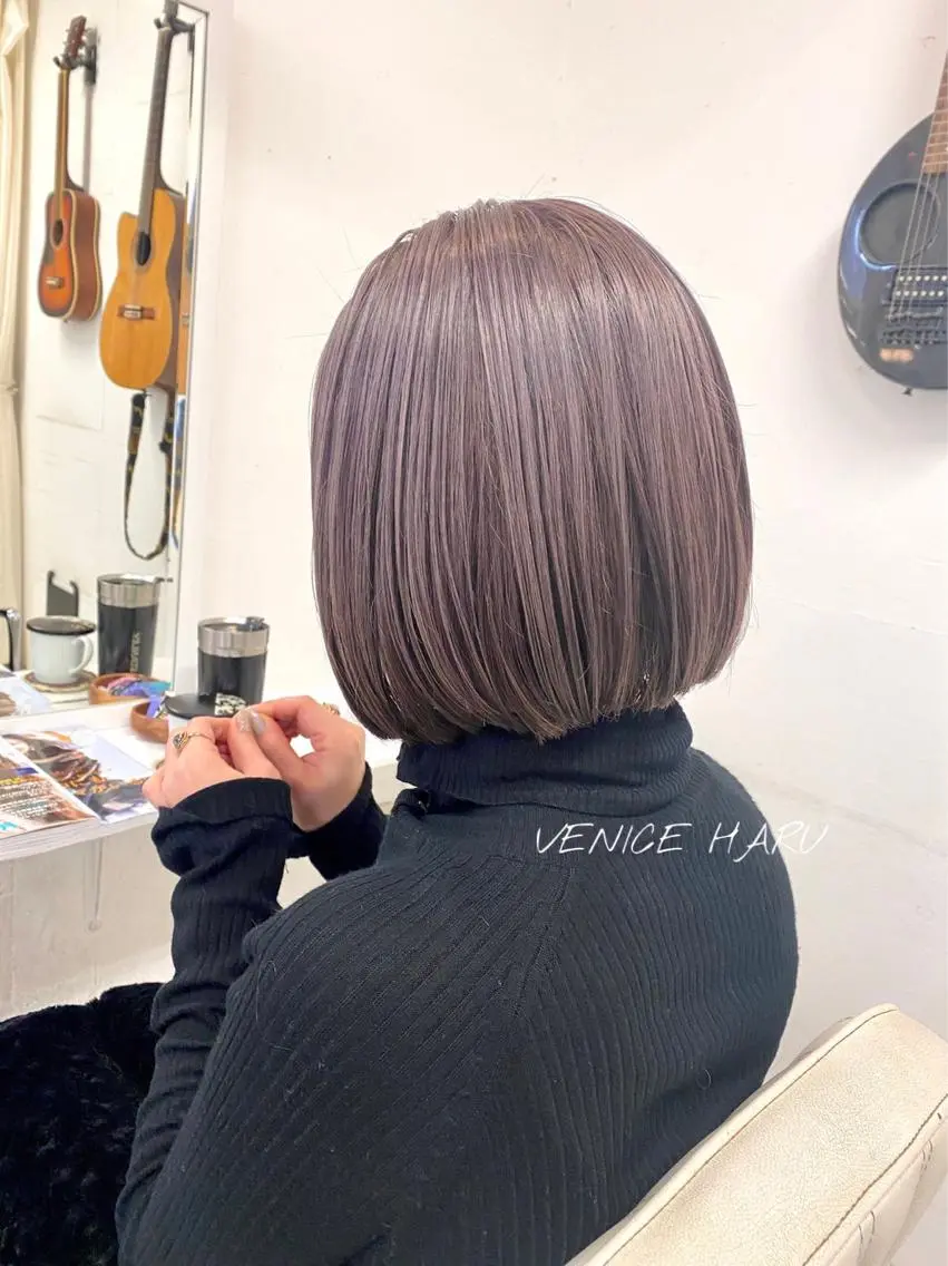 ショート カラー レイヤーカット/艶髪 🌈高橋遥香🌈のヘアスタイル