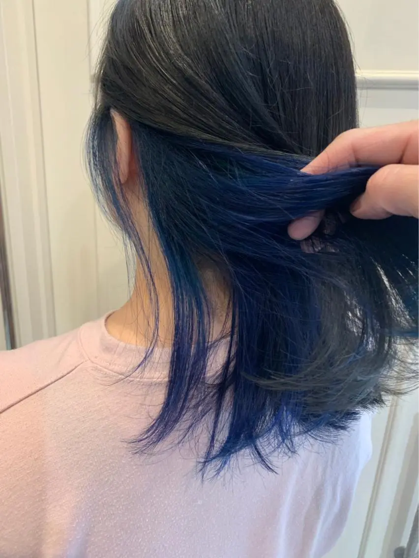 ミディアム カラー 🫟Blanco🫟 Color&Careのヘアスタイル