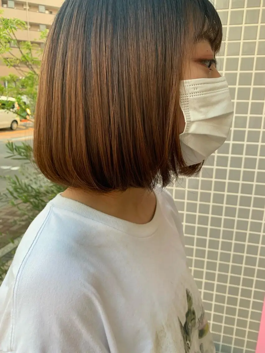 ショート ボブ トリートメント nishimura makotoのヘアスタイル