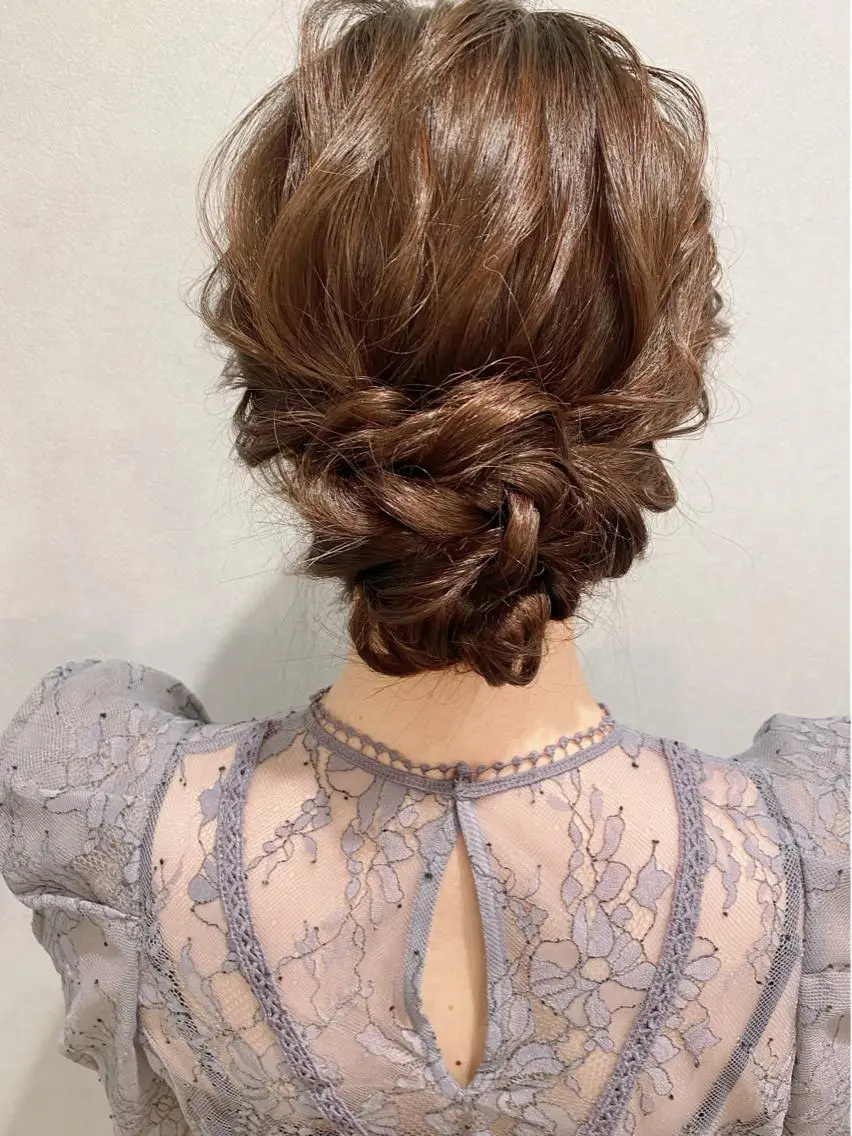 ロング ヘアアレンジ 大阪/ヘアアレンジ /似合わせset💐のヘアスタイル
